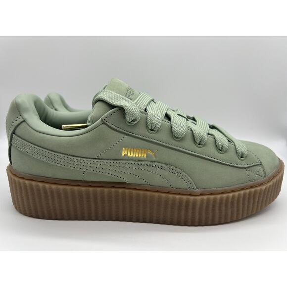 Puma Creeper Phatty Rihanna Fenty Green Fog 396813-02 Men's Size 11 - Picture 1 of 12